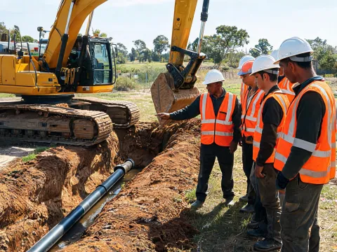Tribal-land excavator mentorship cohort